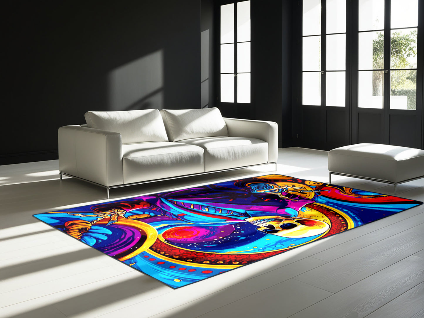 Cosmic Resonance Rug