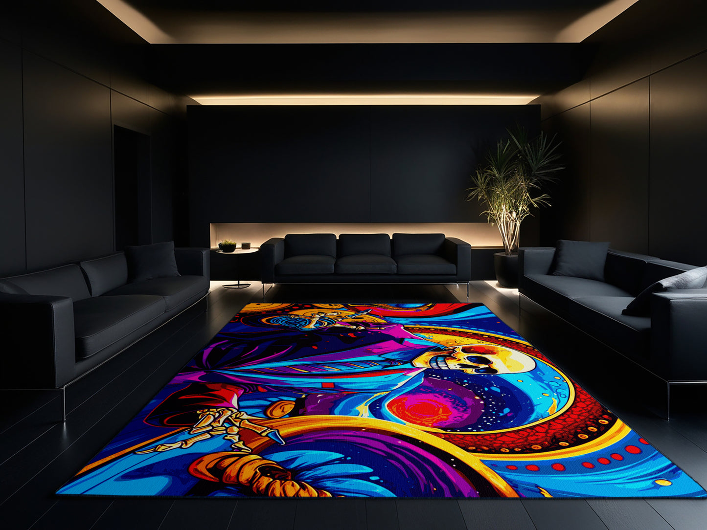 Cosmic Resonance Rug