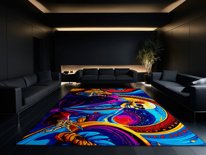 Cosmic Resonance Rug