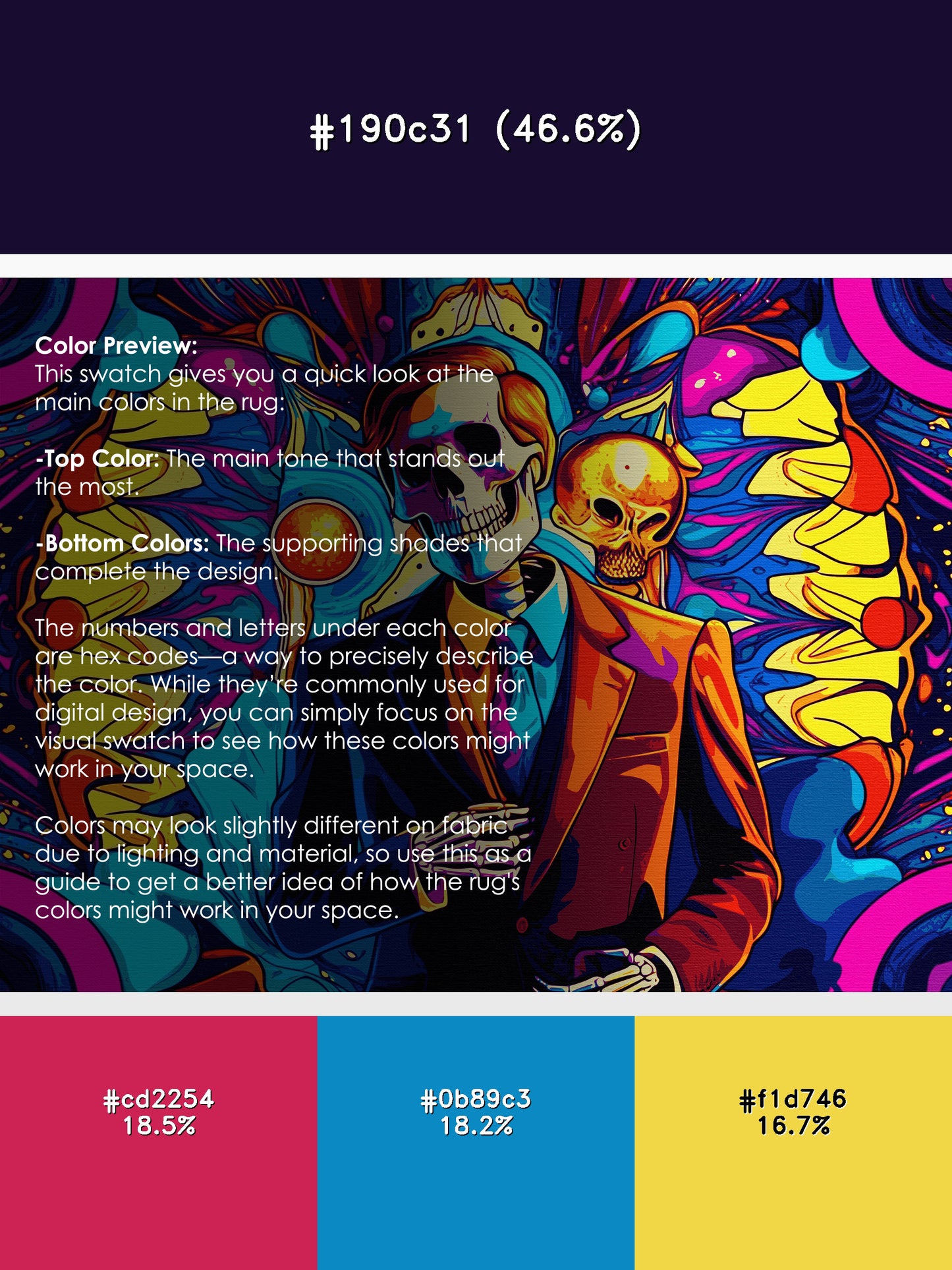 Spectrum Splatter Rug