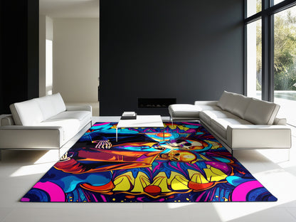 Spectrum Splatter Rug