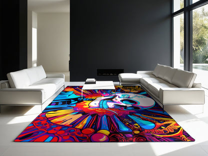 Color Cyclone Rug