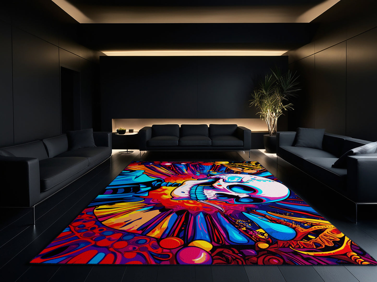 Color Cyclone Rug