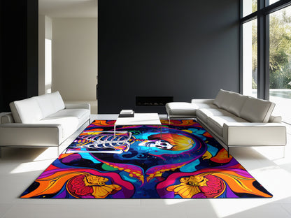 Neon Infinity Rug