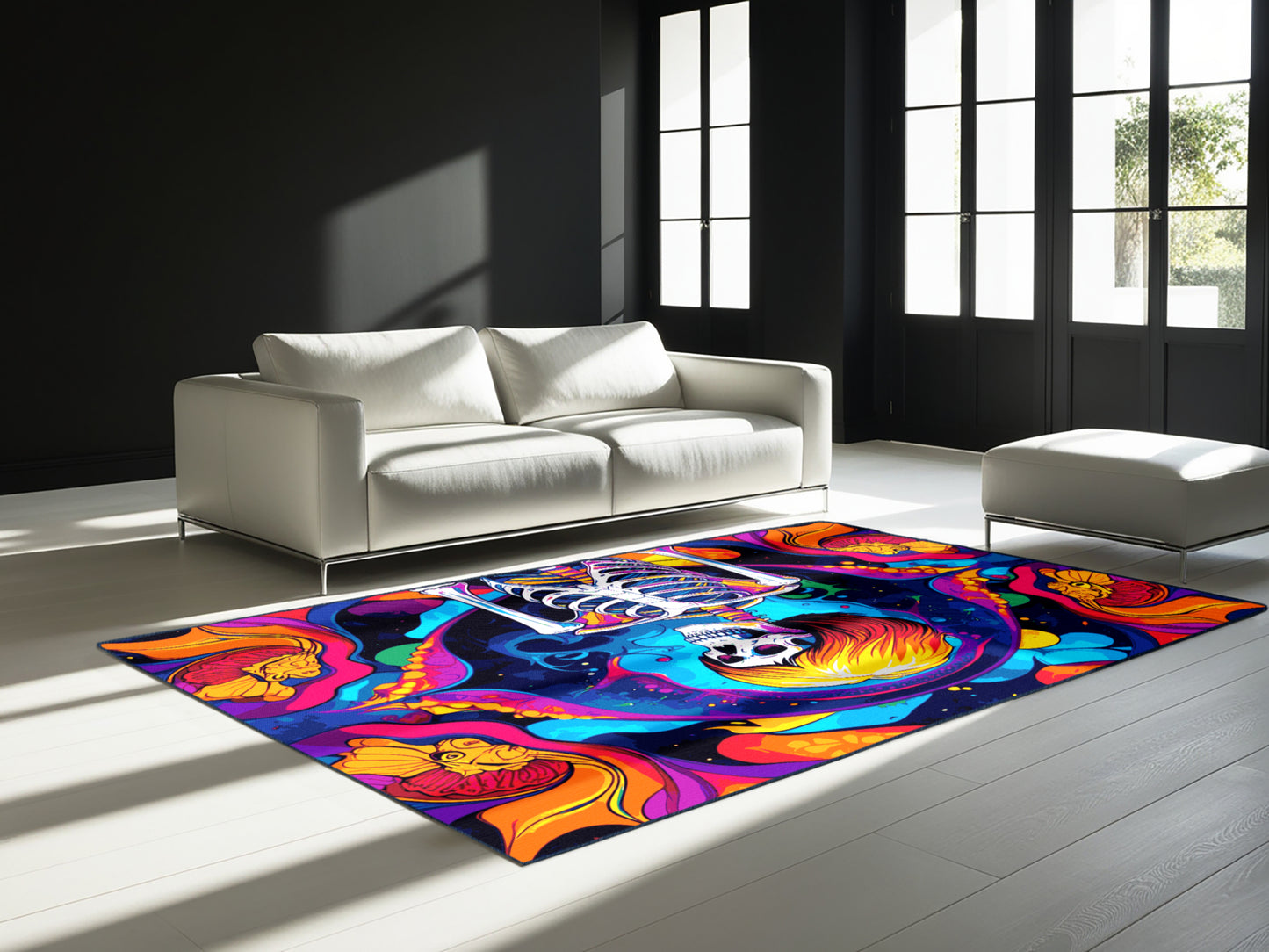 Neon Infinity Rug