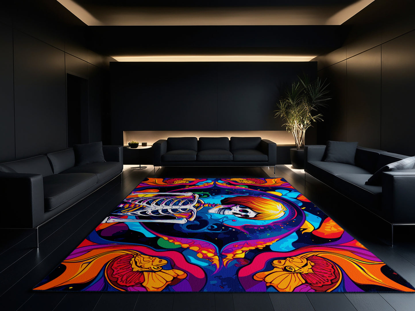 Neon Infinity Rug