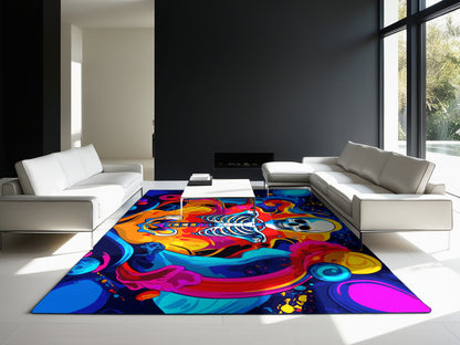 Fractal Glow Rug