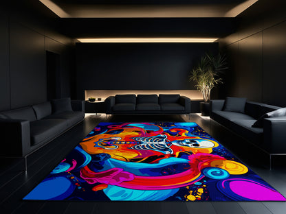 Fractal Glow Rug