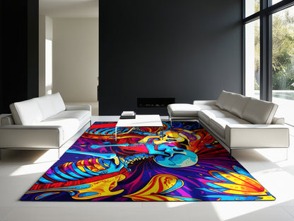 Chromatic Wave Rug