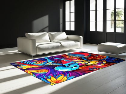 Chromatic Wave Rug