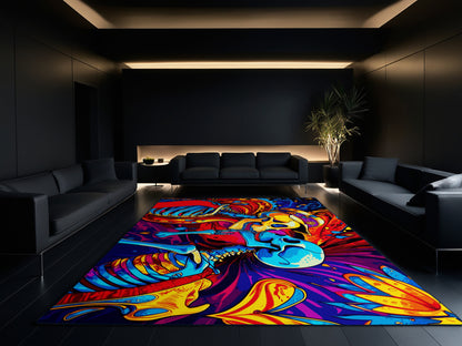 Chromatic Wave Rug