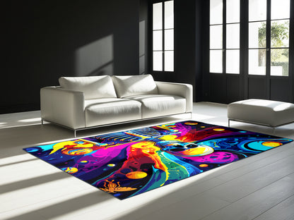 Surreal Swirl Rug