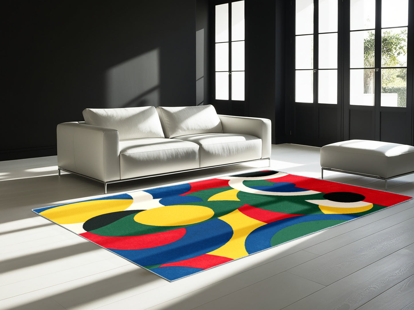 Bright Shuffle Rug