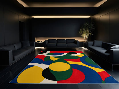 Bright Shuffle Rug