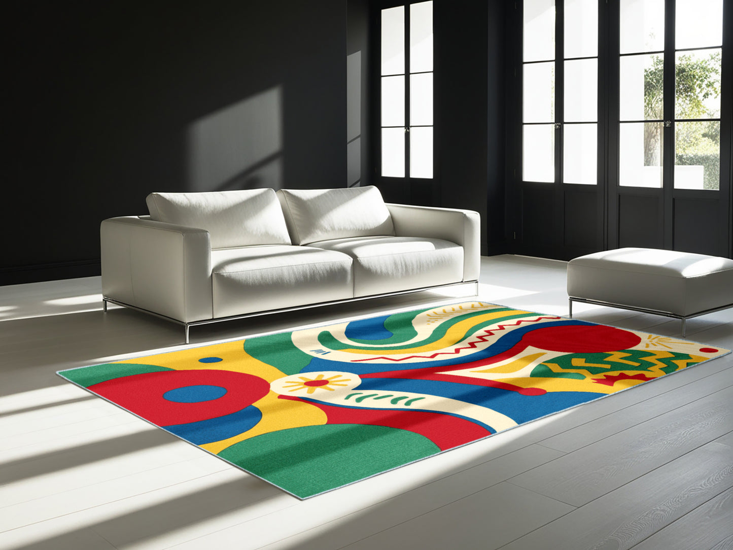 Dazzling Doodle Rug