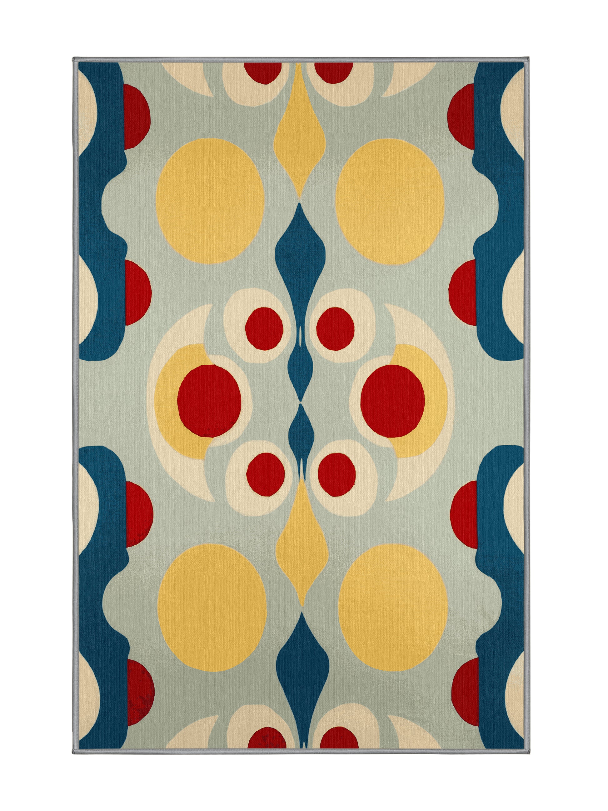 Retro Ruckus Vibrant Sway - Premium Sage Modern Area Rug | Plush & Washable Options | Rugolution Home Decor