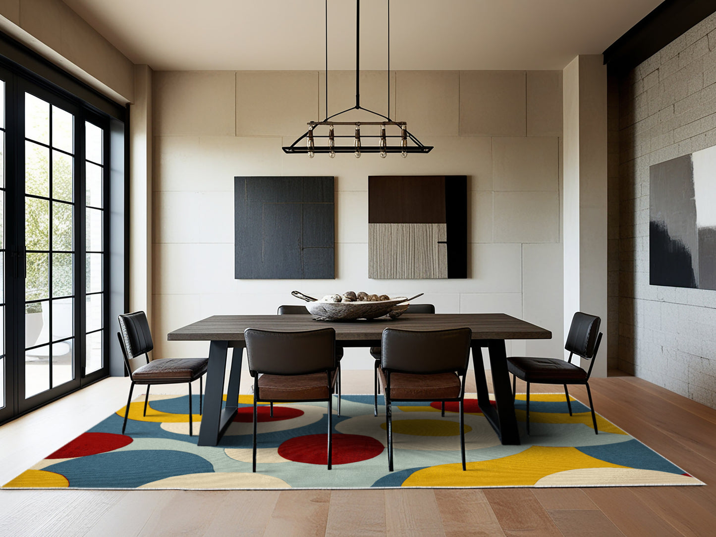 Vibrant Beam Rug