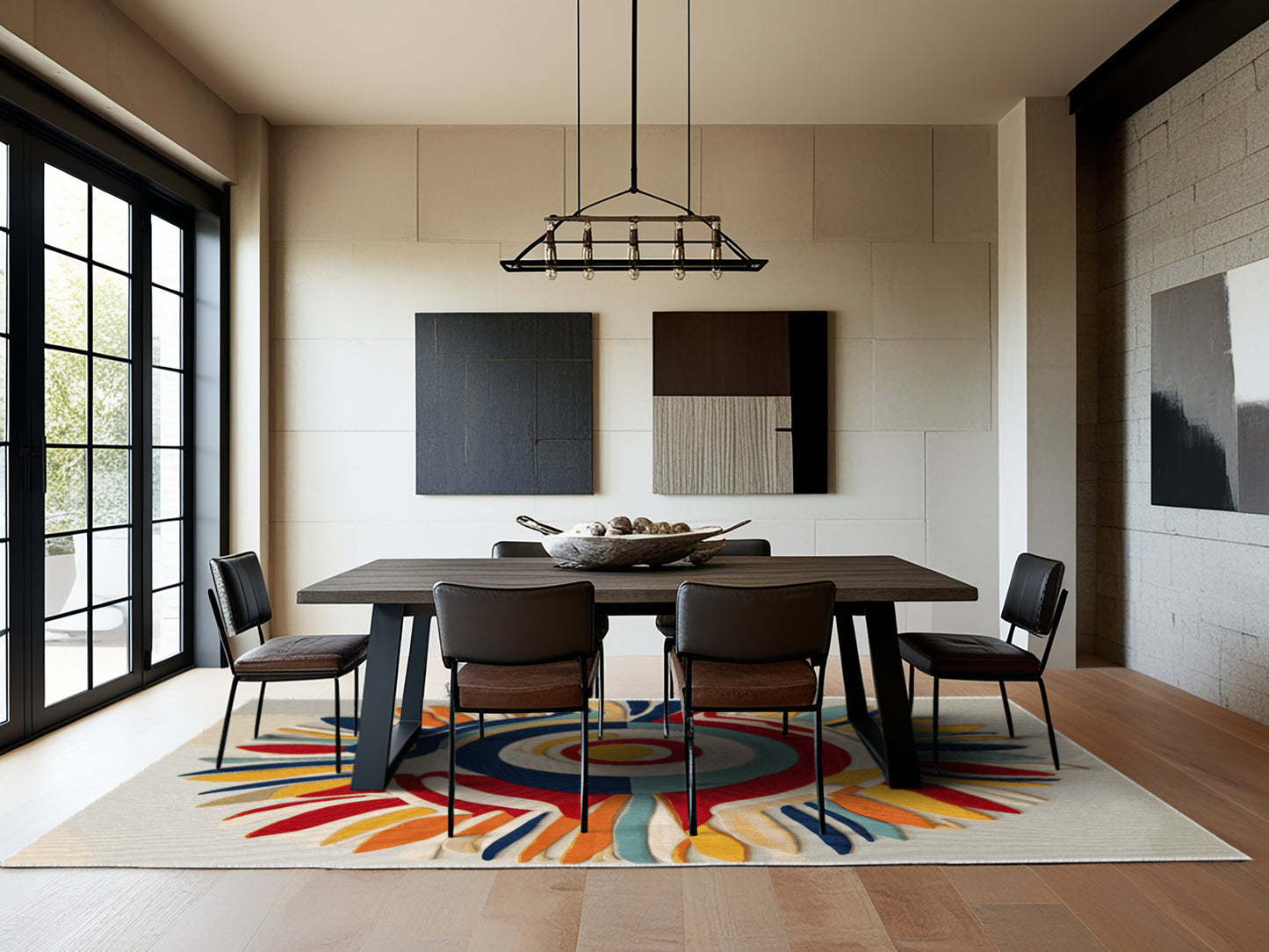 Sleek Beam Rug