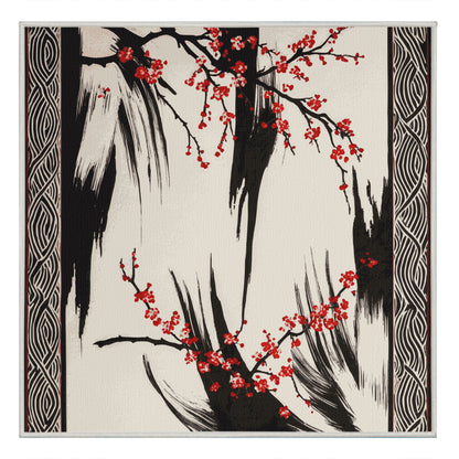 Scarlet Branches Rug