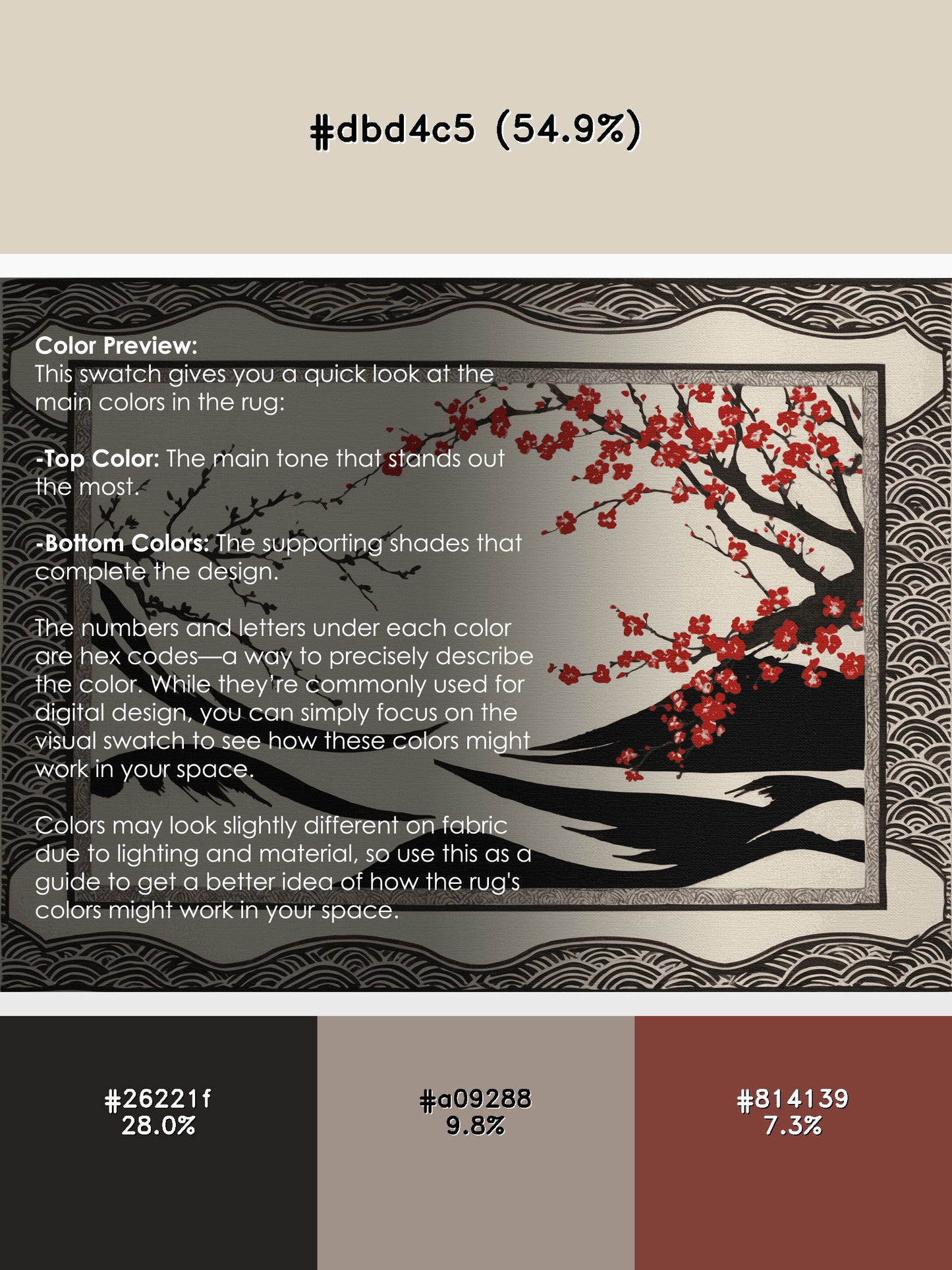 Branching Serenity Rug