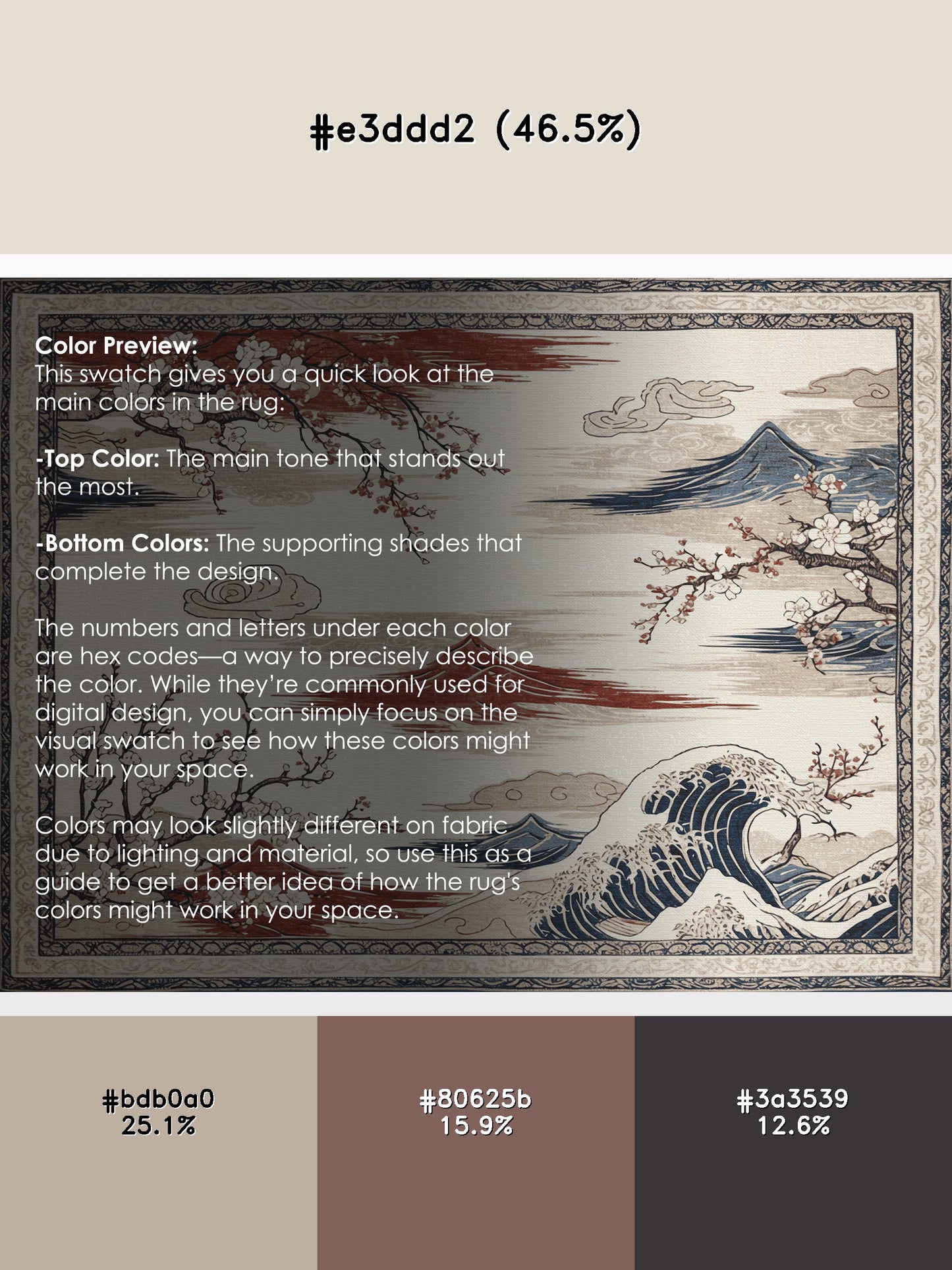 Blossom Reflection Rug