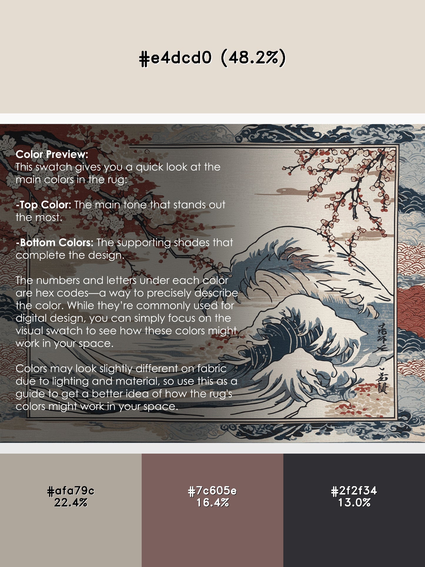 Shimmering Sakura Rug