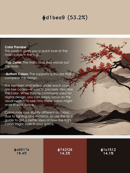 Crimson Plus Drift Rug