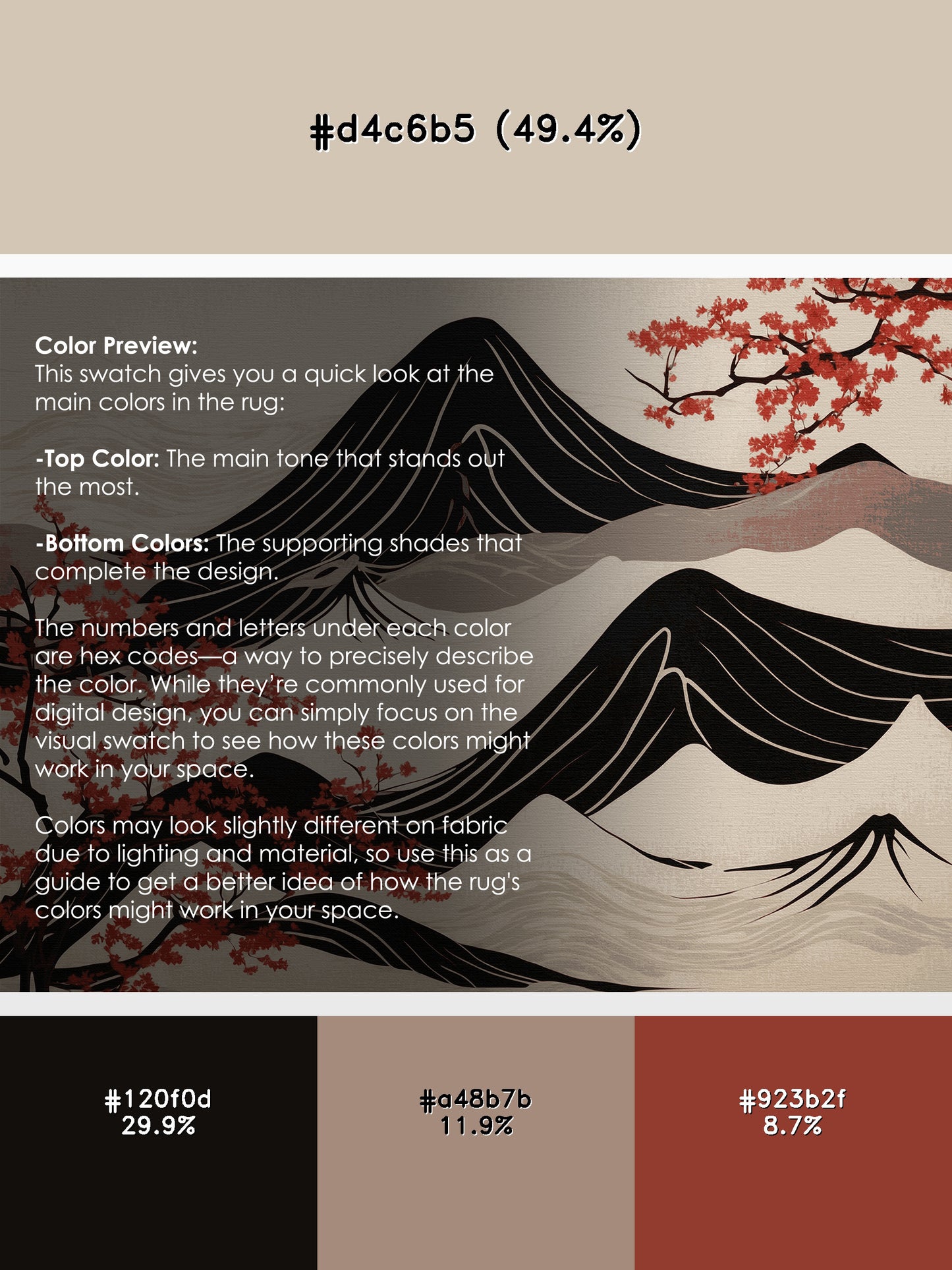 Twilight Blossom Rug