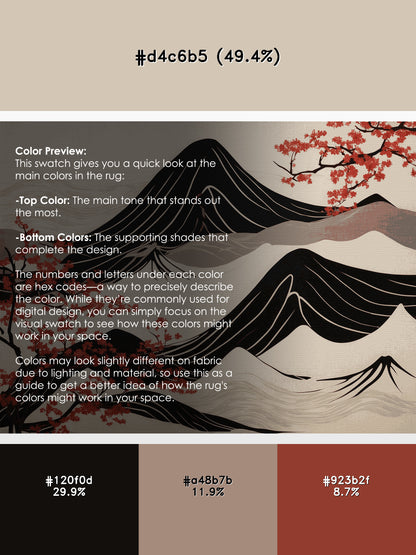 Twilight Blossom Rug