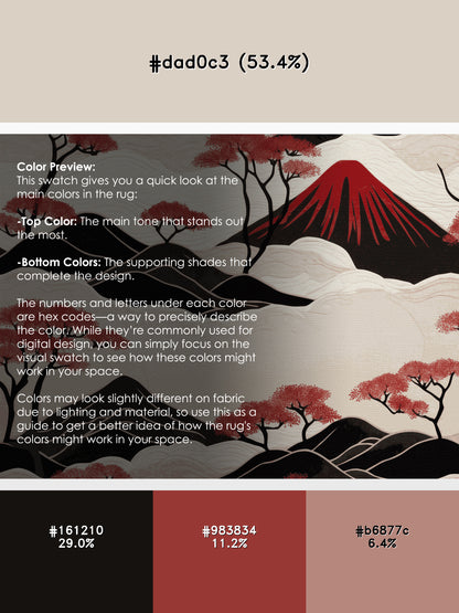 Sakura Reflections Rug