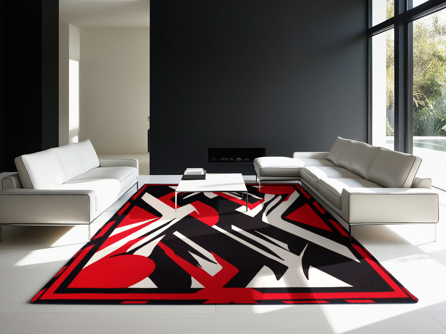 Red Reverie Rug