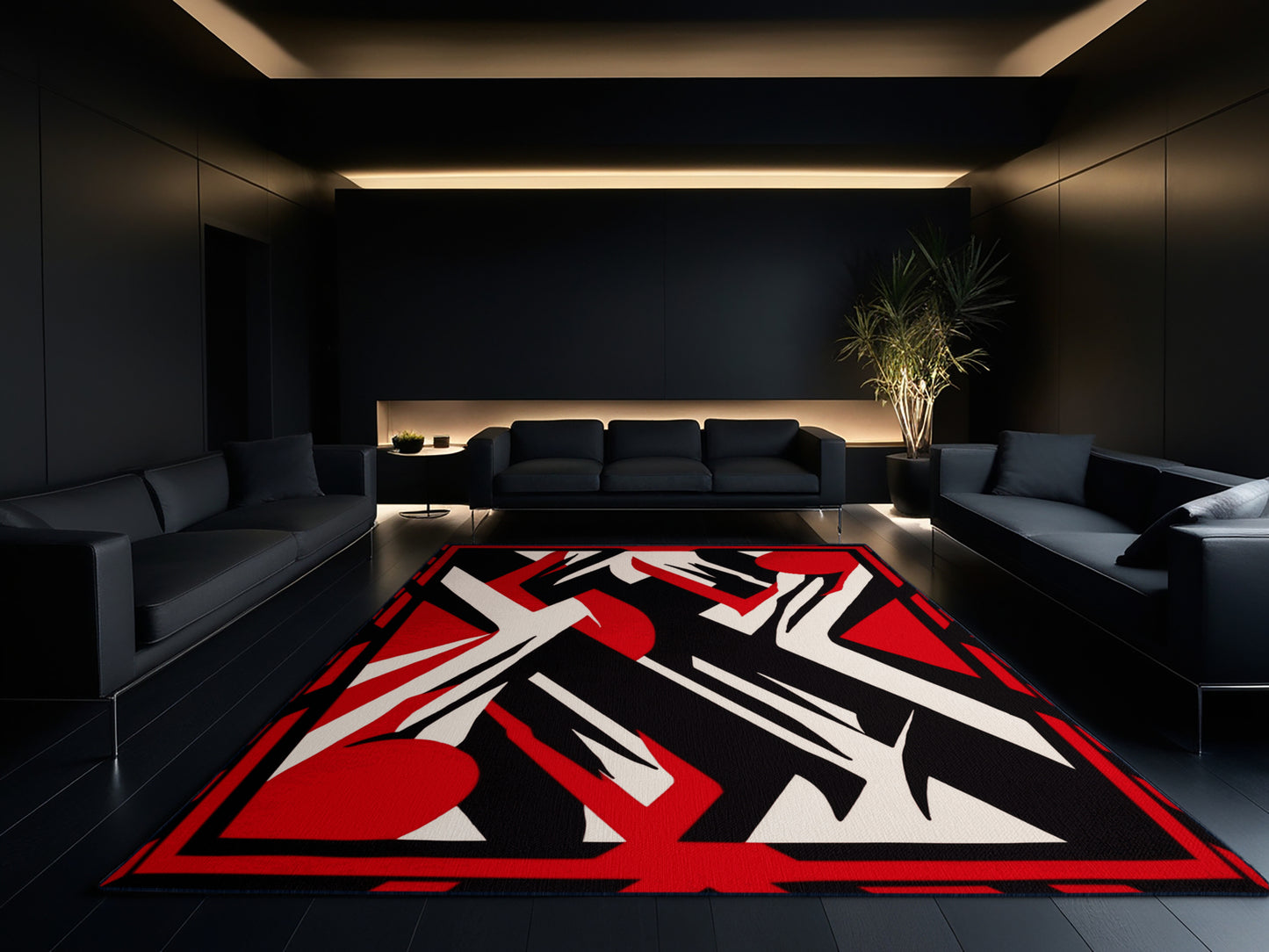 Red Reverie Rug