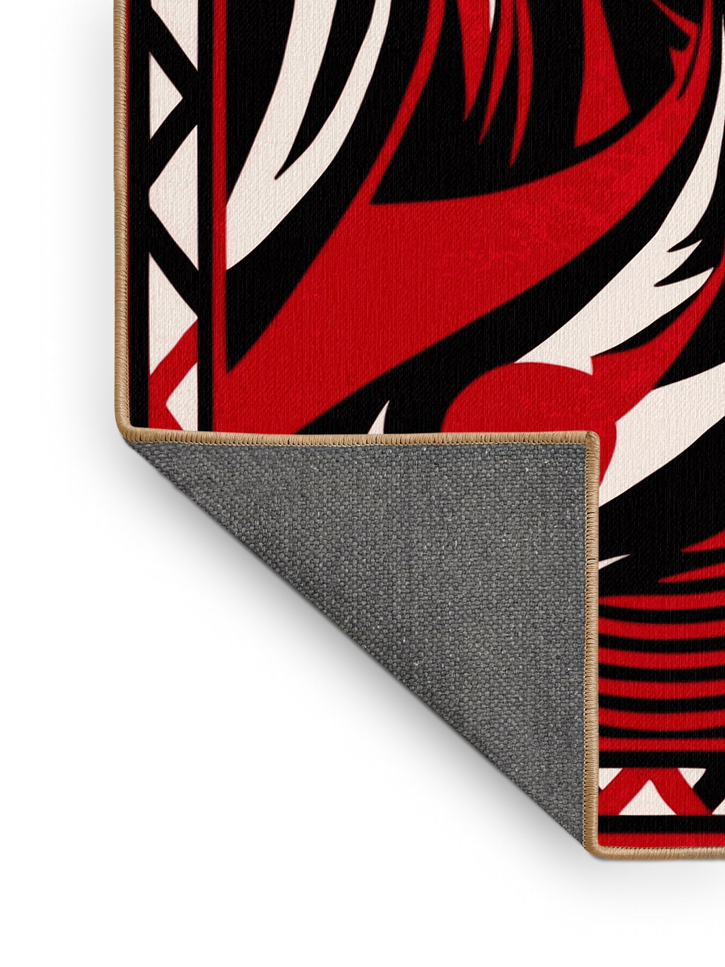 Abstract Prime Inferno Rug