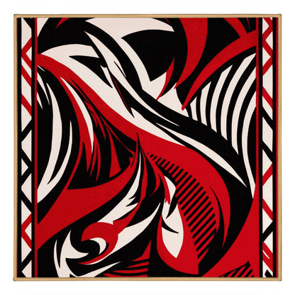 Abstract Prime Inferno Rug