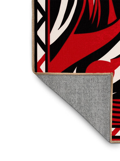 Abstract Prime Inferno Rug