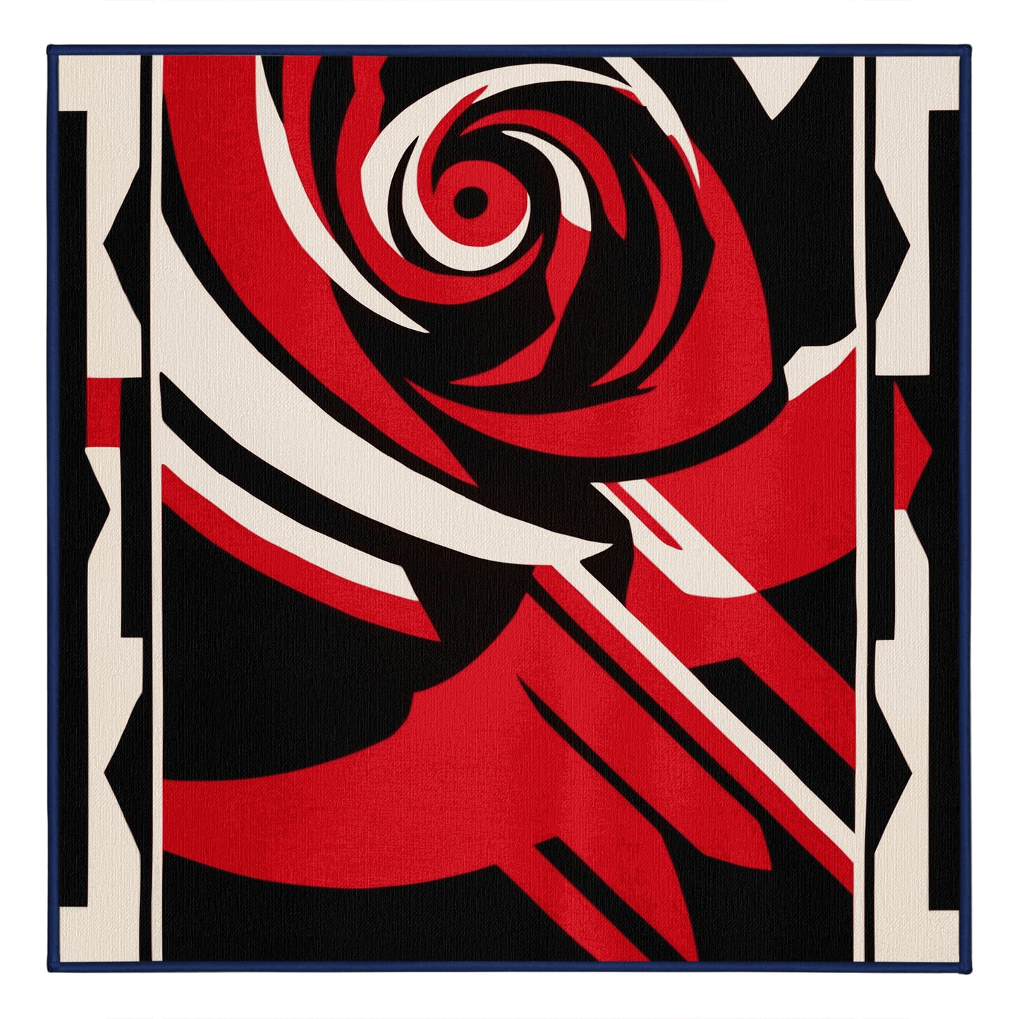 Scarlet Symphony Rug