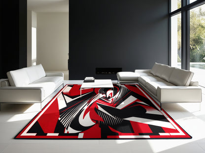 Ruby Reflection Rug