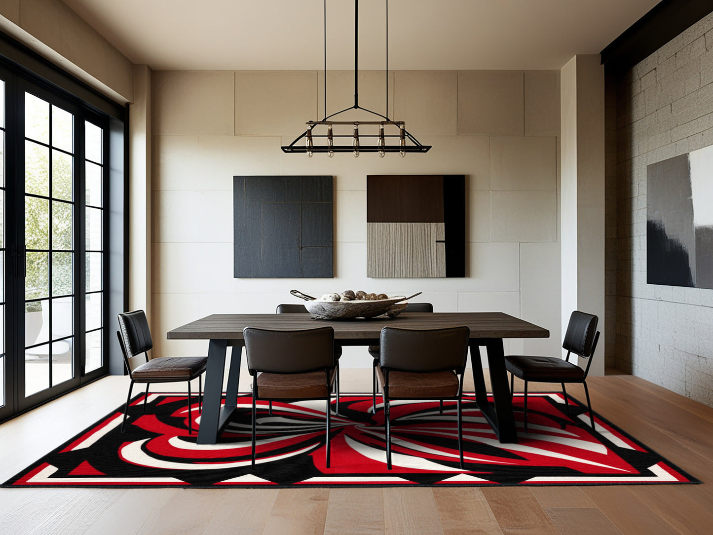 Obsidian Passion Rug