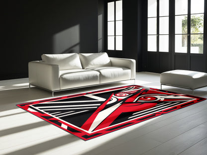 Nightfire Veil Rug