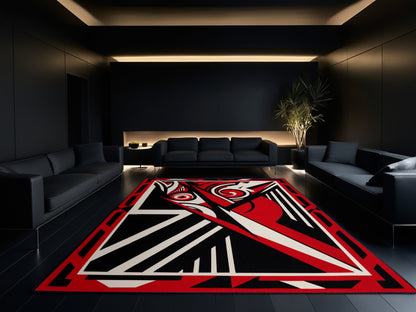 Nightfire Veil Rug