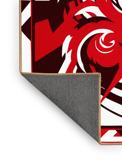 Crimson Eclipse Rug