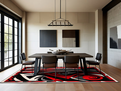 Cerise Rapture Rug