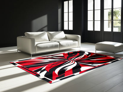 Ember Resonance Rug