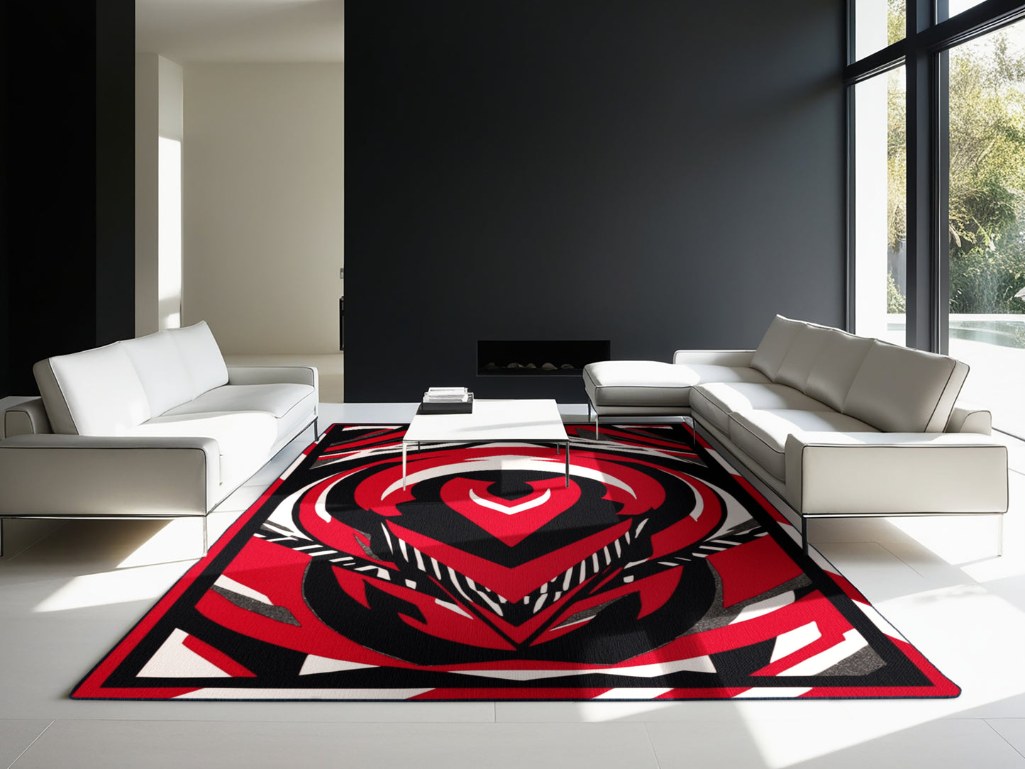 Ruby Noir Rug