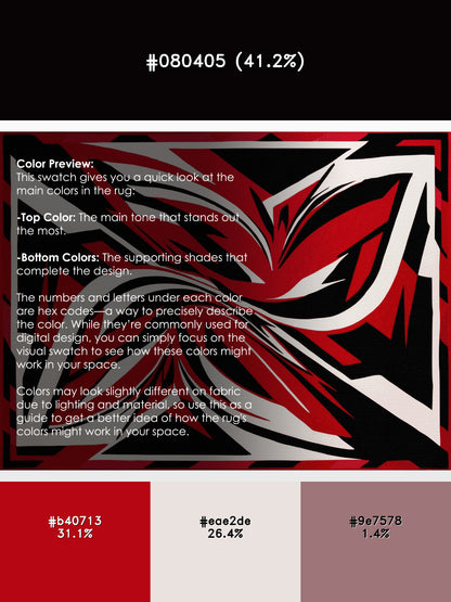 Bloodstone Mirage Rug