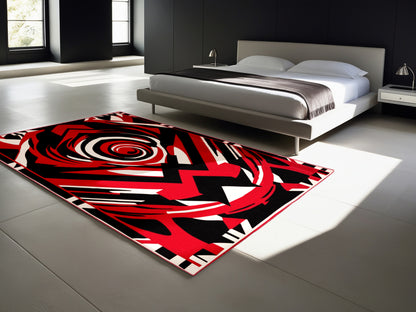 Scarlet Abyss Rug