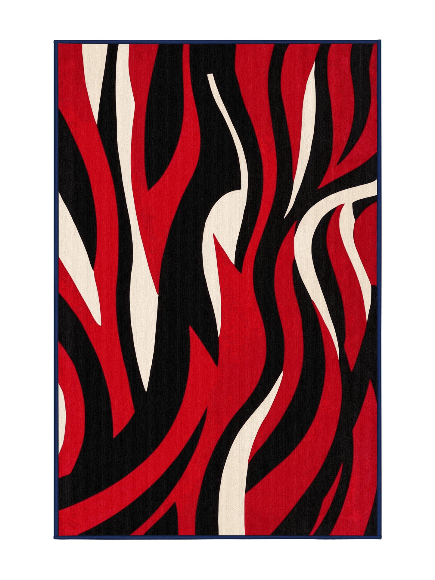 Scarlet Surrealism Cerise Sparks - Premium Night Modern Area Rug | Plush & Washable Options | Rugolution Home Decor