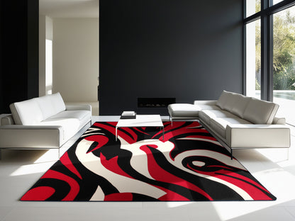 Vortex Flame Rug