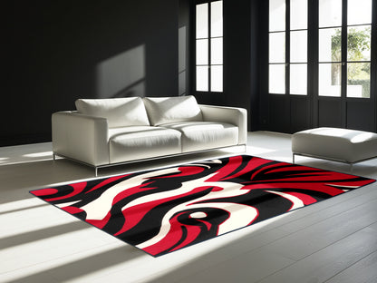 Vortex Flame Rug