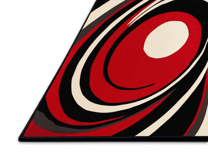 Scarlet Dusk Rug